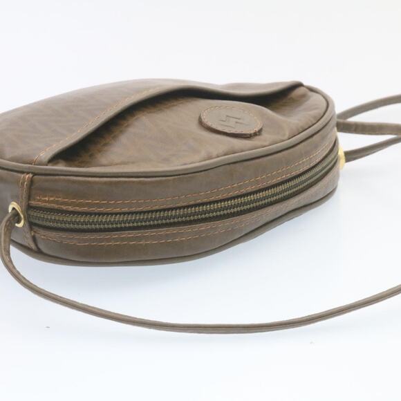 VALENTINO Shoulder Bag Leather Brown - Picture 6 of 16